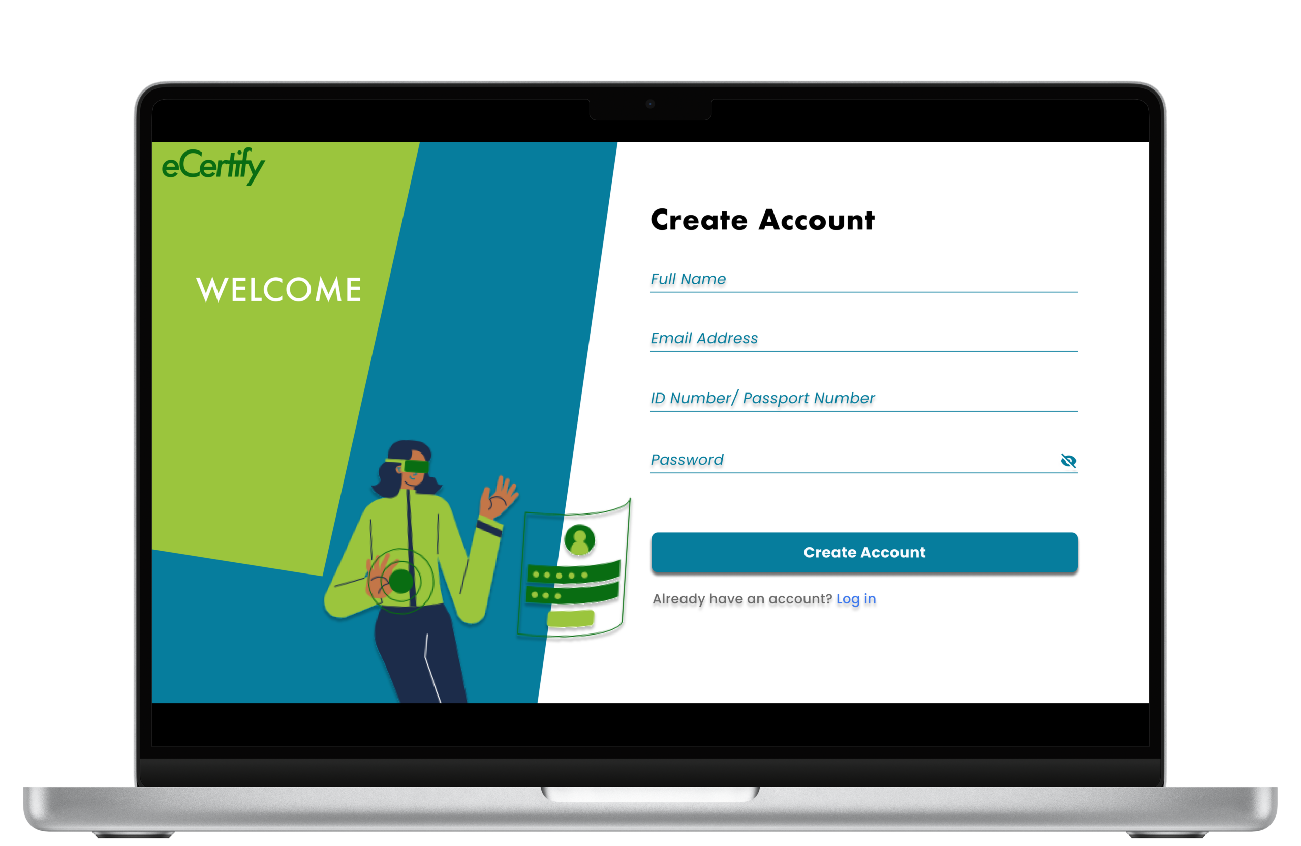 Create Account-front